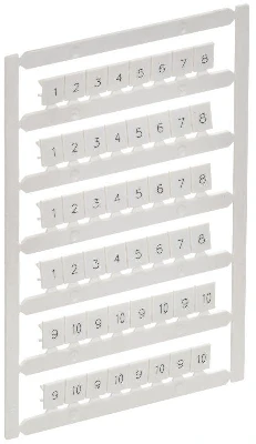 Маркер для CTS 6кв.мм/CP 10кв.мм "1-10" ARMAFIX IEK AF-CT10D-M-006-01