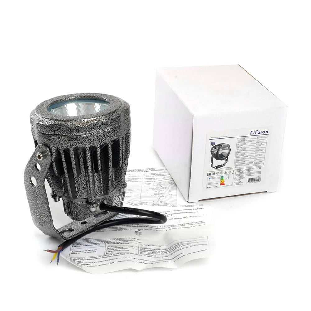 Светодиодный светильник ландшафтно-архитектурный Feron LL-887 85-265V 20W 6400K IP65 32152 5