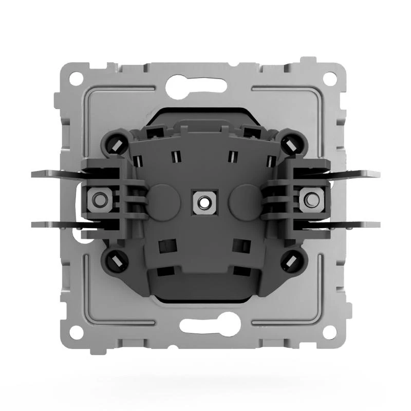 Розетка 1-м СП Pixel 16А IP20 без заземл. механизм карбон TOKOV ELECTRIC TKE-PX-R1-C14 4
