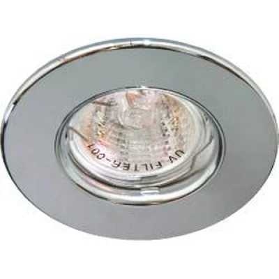 Светильник потолочный MR16 MAX50W 12V G5.3, хром,хром,DL108-С 28386