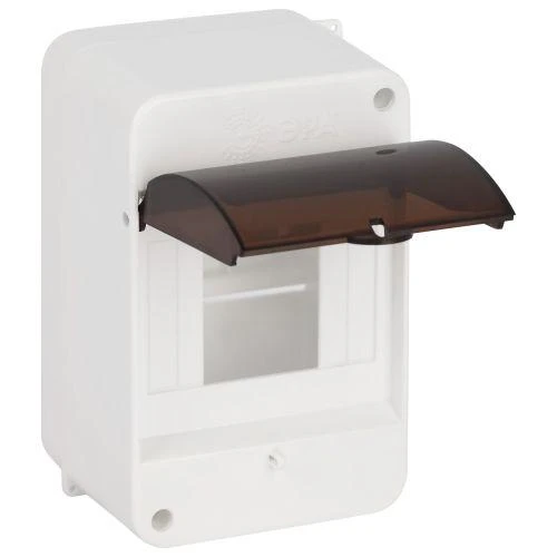 Корпус навесной SIMPLE КМПн 1/4 IP30 пластик.; прозр. крышка; бел. Эра Б0069239 4