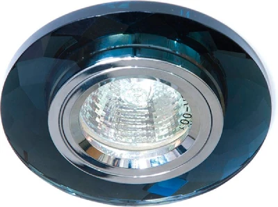 Светильник встраиваемый Feron 8050-2 потолочный MR16 G5.3 серый 18647