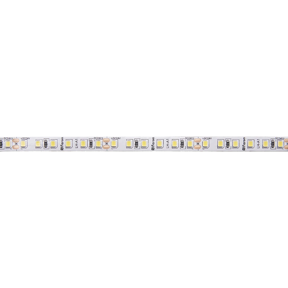 Светодиодная LED лента Feron LS502, 180SMD(2835)/м 16Вт/м 24V 5000*10*1.22мм 6000К IP20 41529 1