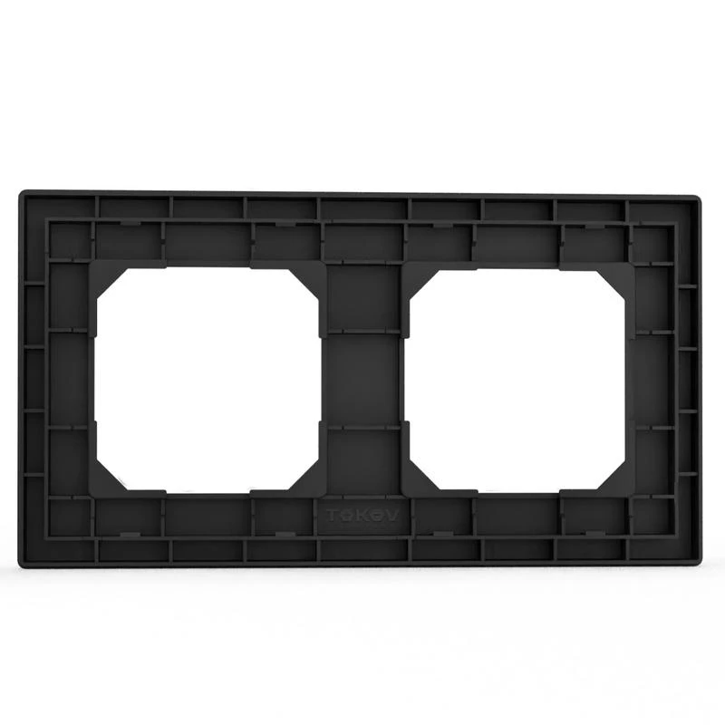 Рамка 2-м Pixel универс. карбон TOKOV ELECTRIC TKE-PX-RM2-C14 3