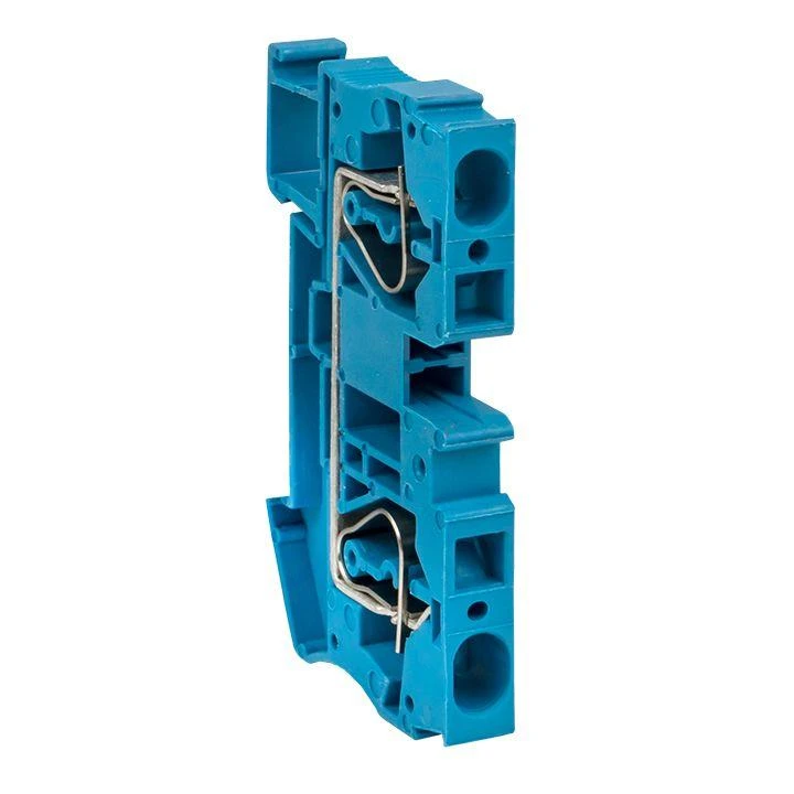 Колодка клеммная ST-4 41А пружинная син. EKF plc-jxb-st-4-blue 2