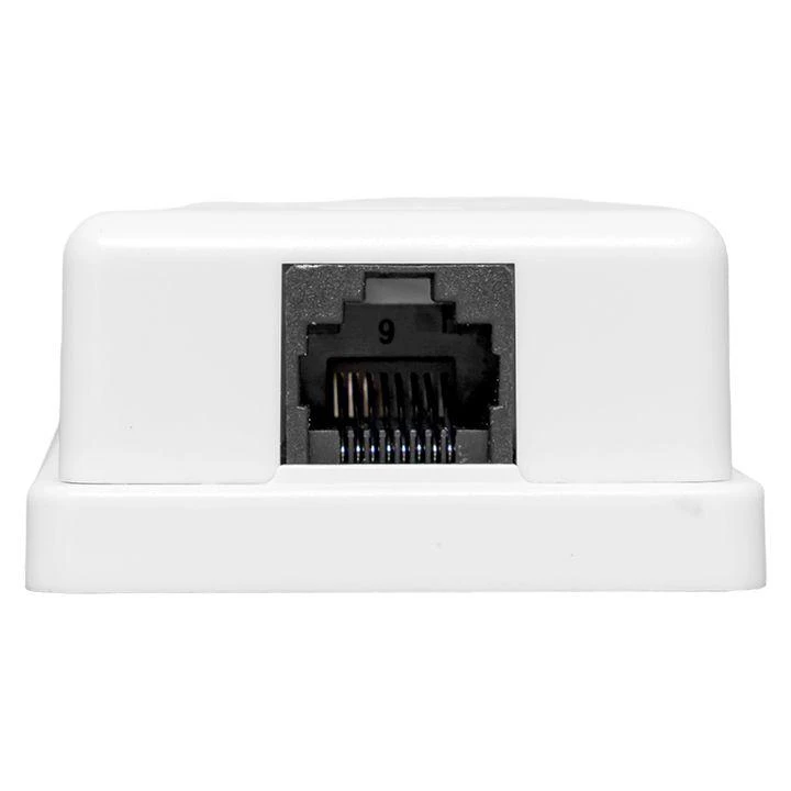 Розетка настенная TERACOM кат.5E неэкранированная 1 порт RJ-45 Dual IDC бел. EKF TRC-WBOX-1RJ45-5EUTP-WH 2