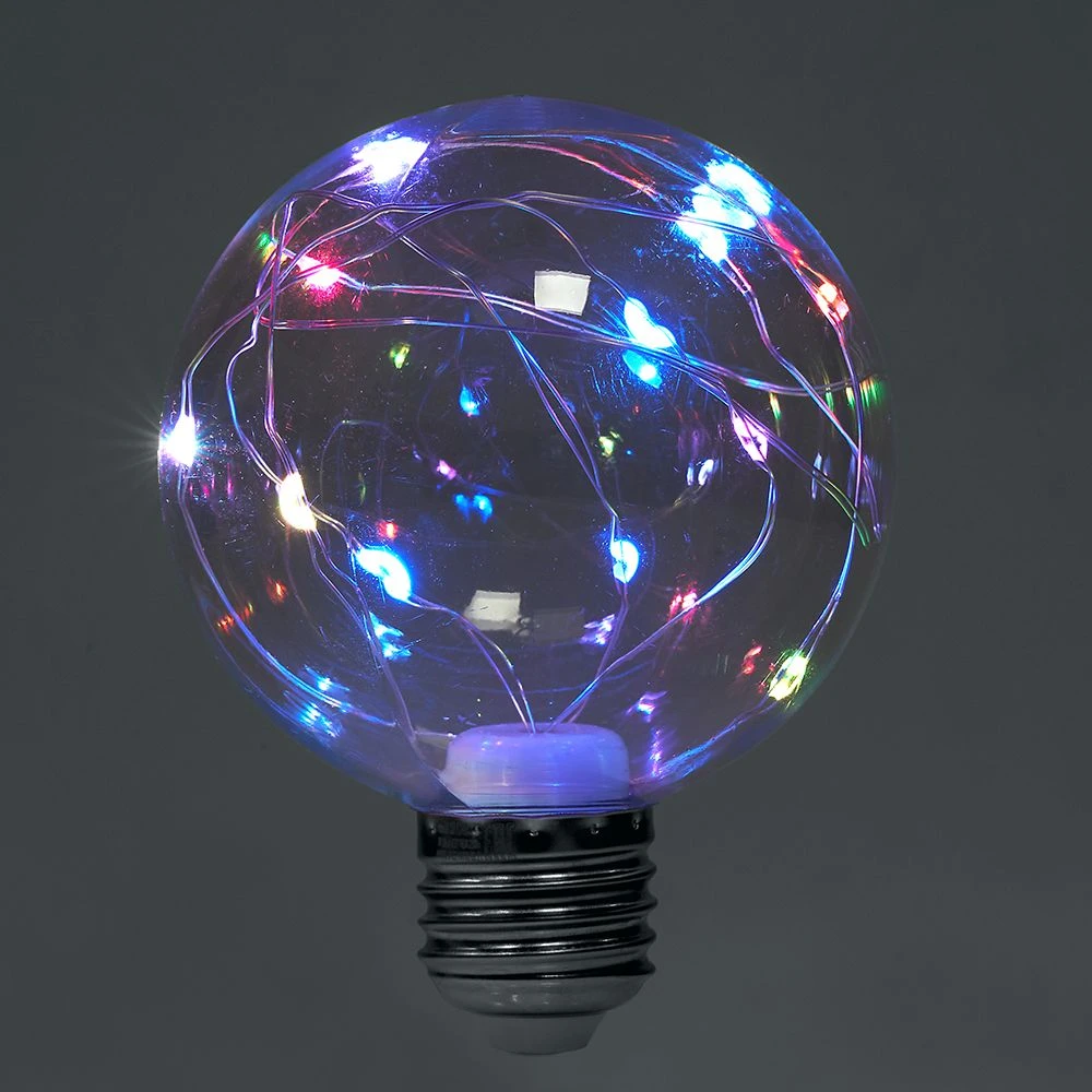 Лампа светодиодная Feron LB-381 E27 3W 230V RGB 41676 3