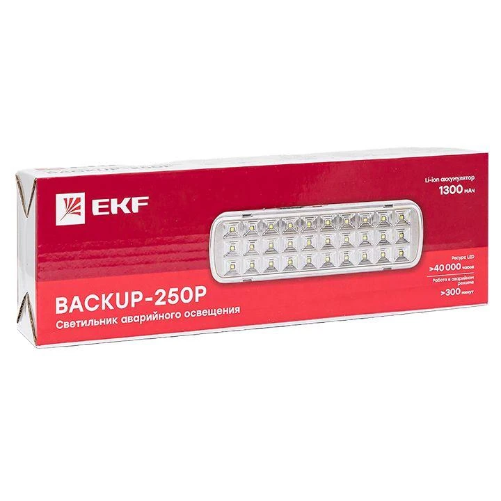 Светильник аварийного освещения BACKUP-250P пост. действия LED PROxima EKF dpa-103 8