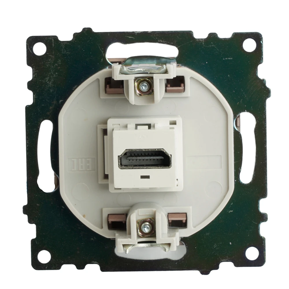 Розетка HDMI 2.1, Type A (механизм), STEKKER GLS00-7118-04, серия Катрин, шоколад 50064 6