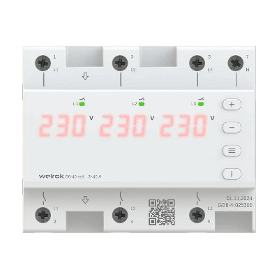 Реле напряжения D6-40 red Welrok 4660251140397