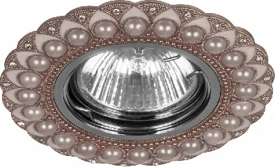 Светильник потолочный MR16 Max35W 220V G5.3, медь,хром, CD2050 28619