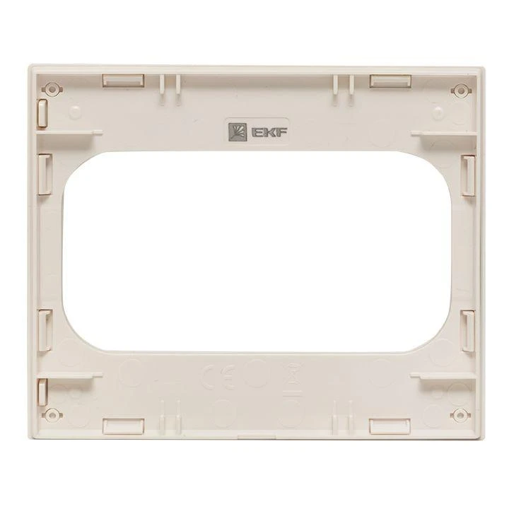 Рамка для розетки 2-м Стокгольм бел. PROxima EKF EYM-G-304-10 4