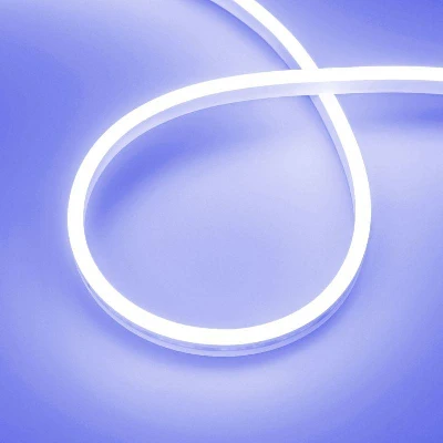 Лента светодиодная AURORA-PS-A120-12x6mm 24V Blue 10Вт/м IP65 2835 герметичная (уп.5м) Arlight 036679