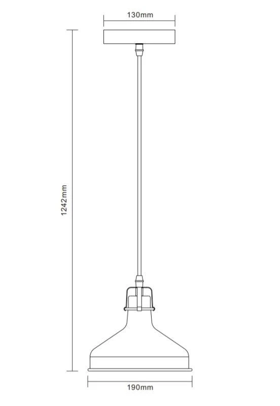 Светильник PL-425S С62 подвес. Amsterdam 1хE27 60Вт 230В черн.+медь Camelion 13023 2