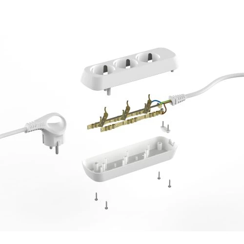 Удлинитель 3х3м с заземл. 16А IP20 GREEN LINE UDL-16-330-E ПВС 3х1 Эра Б0064970 4