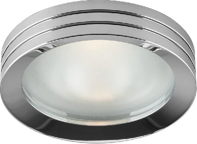 Светильник встраиваемый Feron DL210 MR16 G5.3 хром 18593