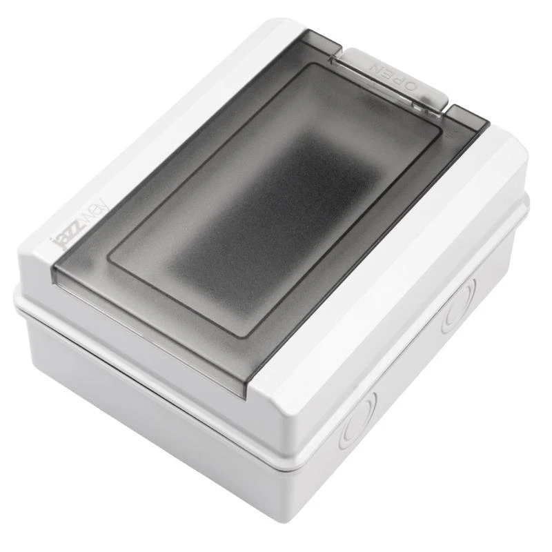 Бокс модульный накладной PDB/W 3008 GR (ЩРН-ПГ- 8) IP65 пластик. Pro JazzWay 5071988 5