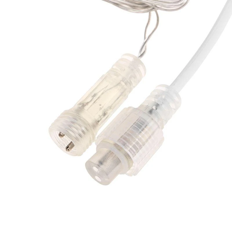 Гирлянда светодиодная "Айсикл" (бахрома) 5х0.6м 112LED бел. 3.4Вт 230В IP44 эффект мерцания провод прозр. Neon-Night 255-525 7