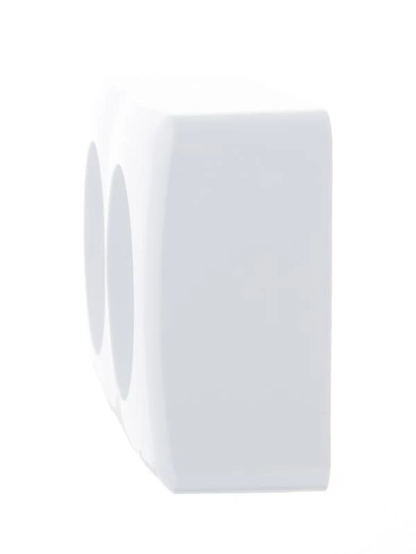 Розетка 2-м ОП Viola 16А IP20 без заземл. бел. LEZARD 751-0200-128 2