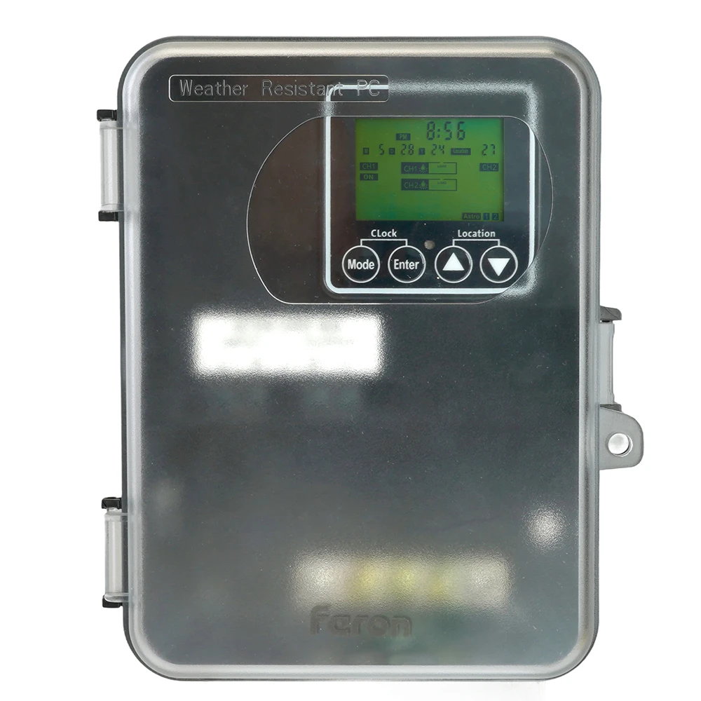 таймер (реле времени) Feron TM101 13800W двухзонный 51479 4