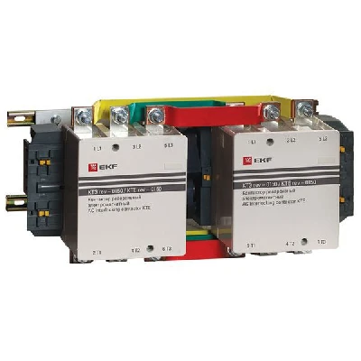Контактор реверсивный КТЭ-1 150А кат. 230В AC 2НО EKF ctr-b-r-150