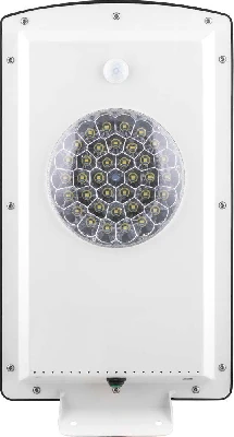 Светодиодный уличный фонарь консольный на солнечной батарее Feron SP2333 9W 6400K с датчиком движения, серый 32027