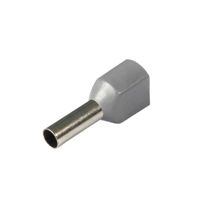 LD406-4012 Наконечник штыревой втулочный изолированный НШВИ(2) 4,0-12 (DIY упаковка 25 шт) 50404