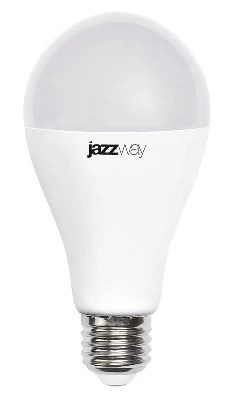 Лампа светодиодная PLED-LX 20Вт A65 грушевидная матовая 4000К нейтр. бел. E27 JazzWay 5025264