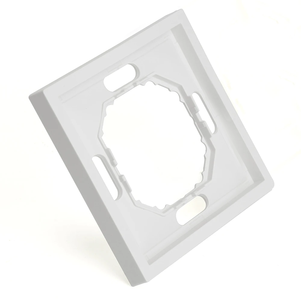 Рамка STEKKER, PFR00-5001-01 1-местная, серия Эмили, белый фарфор, soft touch 49884 1