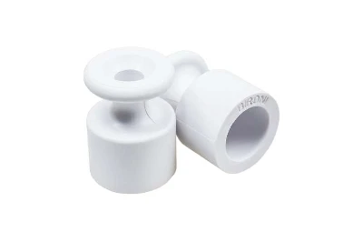 Изолятор ОП пластик бел. (уп.100шт) Bironi B1-551-21-100