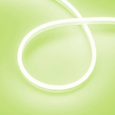 Лента светодиодная AURORA-PS-A120-12x6mm 24V Lemon 10Вт/м IP65 2835 герметичная (уп.5м) Arlight 036681