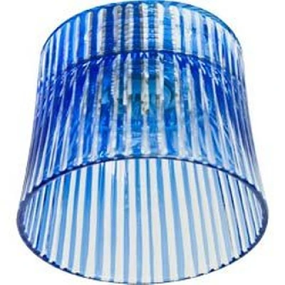 Светильник потолочный, JCD9 35W G9 с синим стеклом, с лампой, CD2319 18677