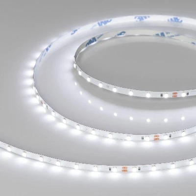Лента светодиодная RT-A80-5mm 24V White 6000К 5Вт/м IP20 2835 открыт. (уп.5м) Arlight 037797