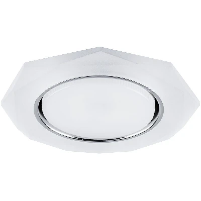 Светильник встраиваемый с белой LED подсветкой Feron CD5021 потолочный GX53 без лампы, белый матовый 32660