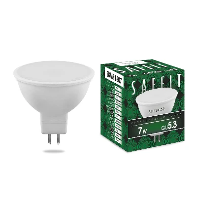 Лампа светодиодная SAFFIT SBMR1607 MR16 GU5.3 7W 230V 6400K 55029
