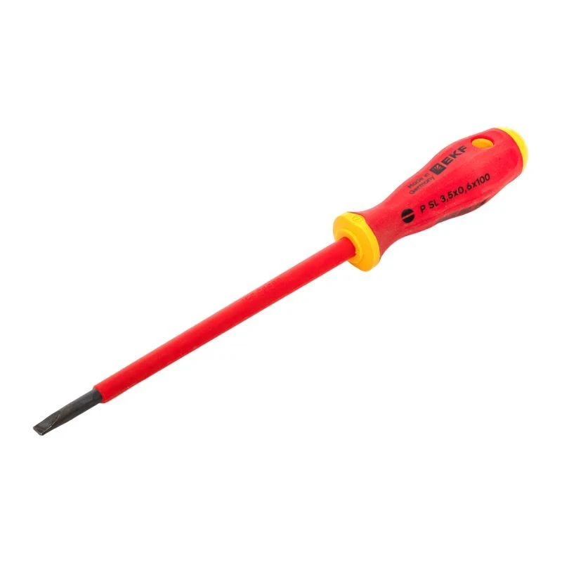 Отвертка Professional SL3.5х0.6мм VDE 1000В EKF sl-3.5-0.6-pro-in 5