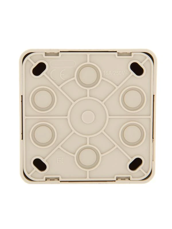 Розетка компьютерная 1-м ОП Viola RJ45 крем. LEZARD 751-0300-139 1