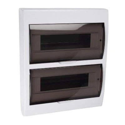 Бокс модульный накладной PDB/W 1024 WH (ЩРН-П-24) IP41 пластик. JazzWay 5071698