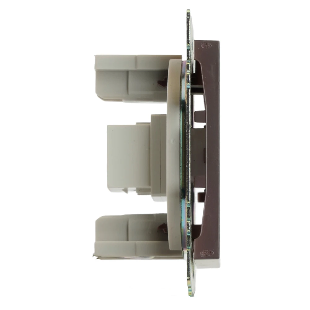 Розетка HDMI 2.1, Type A (механизм), STEKKER GLS00-7118-04, серия Катрин, шоколад 50064 8
