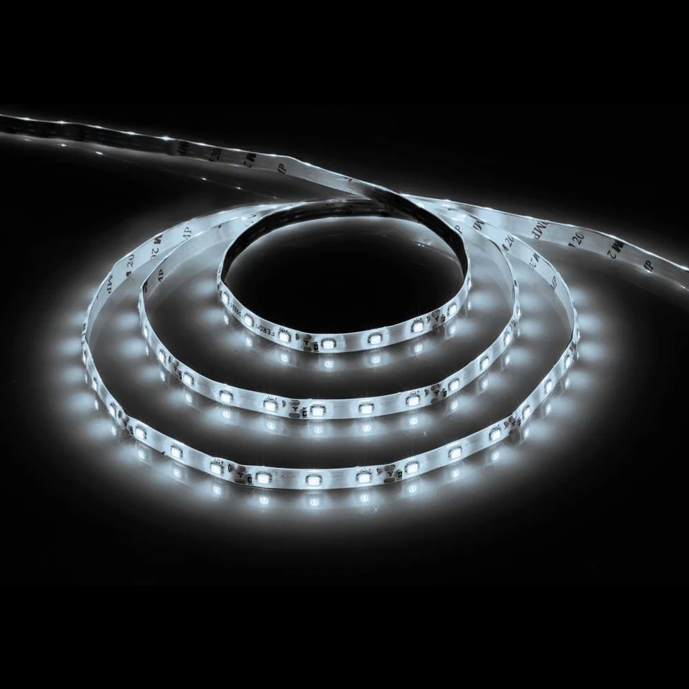 Светодиодная LED лента Feron LS604, 60SMD(2835)/m 4.8W/m 12V IP65 5m, 6500К 27638 3