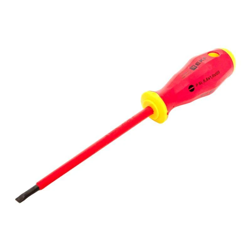 Отвертка Professional SL5.5х1мм VDE 1000В EKF sl-5.5-1-pro-in 6