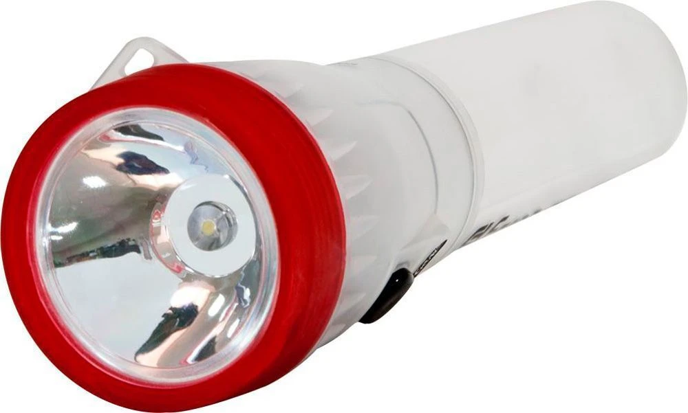 Фонарь 2 Leds красный 3*AA, TL023 12924 2