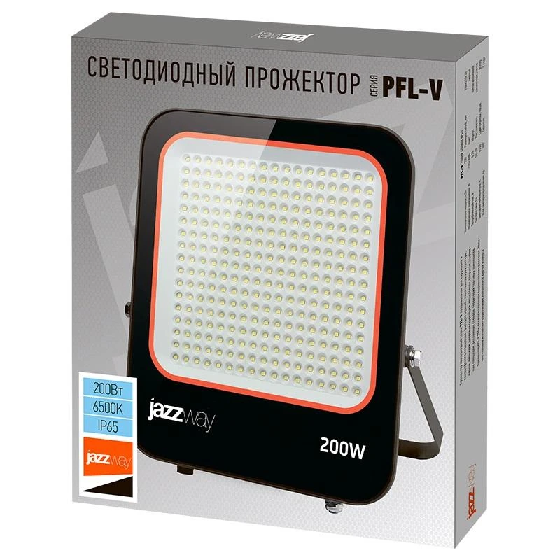 Прожектор светодиодный PFL-V 200Вт 6500К IP65 ДО Pro JazzWay 5039797 4