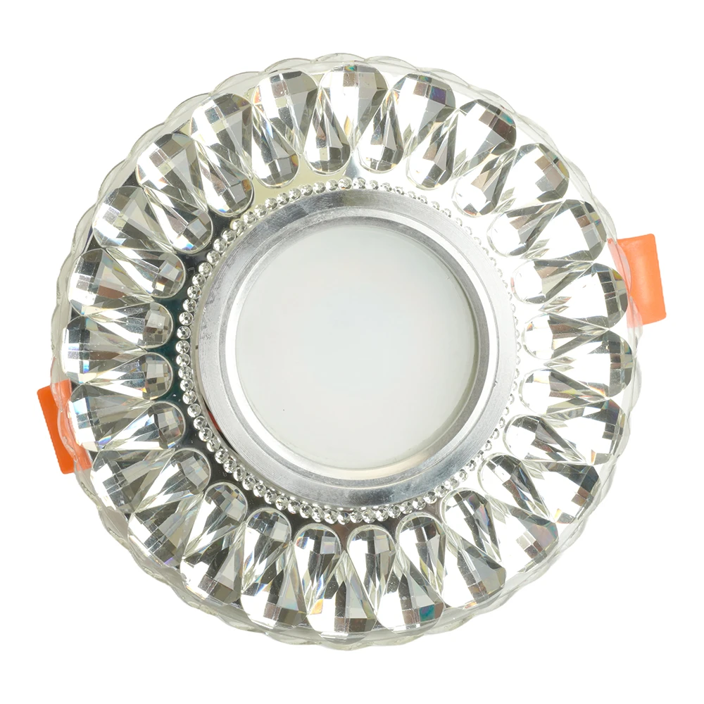Светильник встраиваемый с белой LED подсветкой Feron CD938 потолочный MR16 G5.3 прозрачный 29471 1