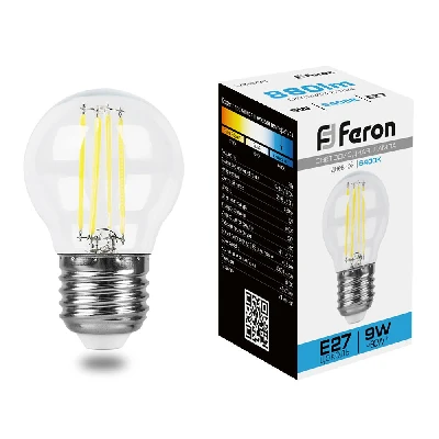 Лампа светодиодная Feron LB-509 Шарик E27 9W 230V 6400K 38224