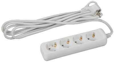 Удлинитель 4х5м с заземл. 16А IP20 U-4e-5m-3х1 ПВС 3х1 Эра Б0028375