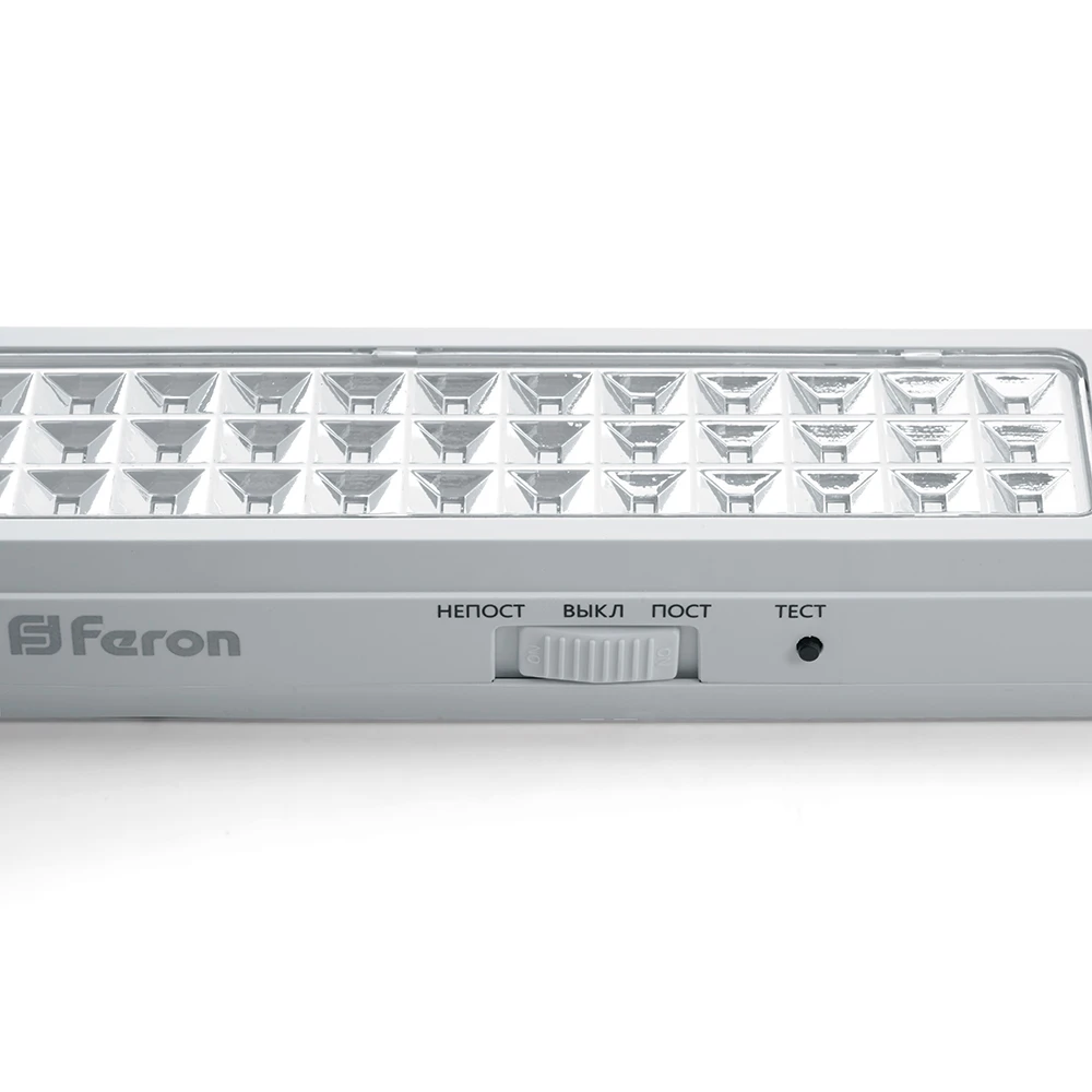 Светильник аварийный, 60 LED AC/DC, белый, EM112 41534 2