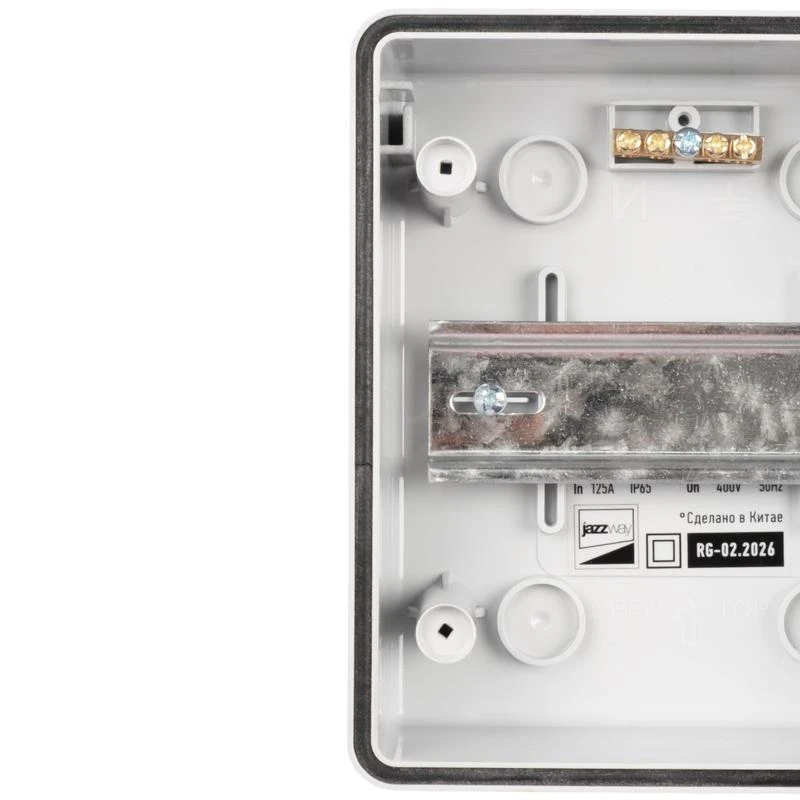 Бокс модульный накладной PDB/W 3005 GR (ЩРН-ПГ- 5) IP65 пластик. JazzWay 5071964 9