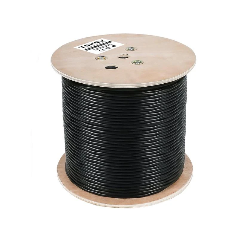 Кабель витая пара U/UTP 4х2х23AWG(0.57мм) кат.6 PE outdoor Fluke tested 305м (м) PRO TOKOV ELECTRIC TKP-C05-U-42-6-305-OD 1