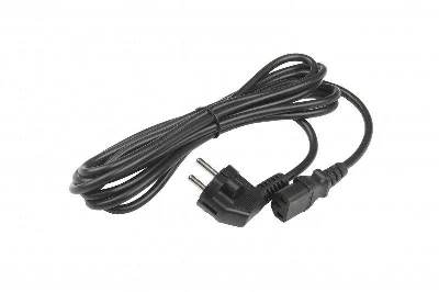 Кабель питания компьютера PWC-IEC13-SHM-3.0-BK (Shucko+C13) (3х1.0) 3м Hyperline 34928